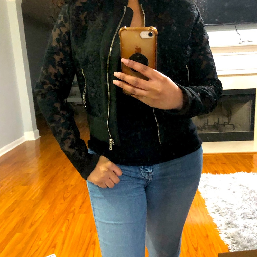 Black Lace Jacket